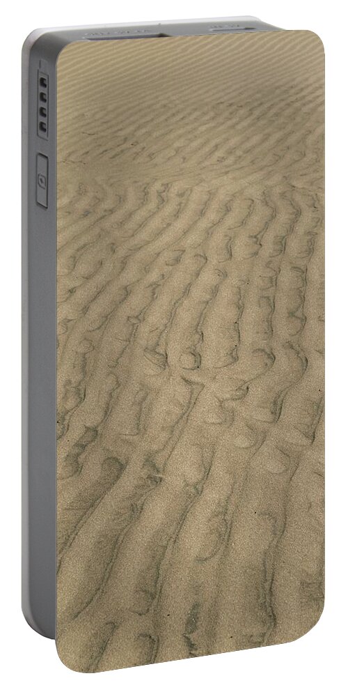 Sand Portable Battery Charger featuring the photograph Pathways by Hany J
