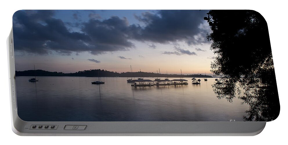 Photography Portable Battery Charger featuring the photograph Peace before sunrise by Ivy Ho