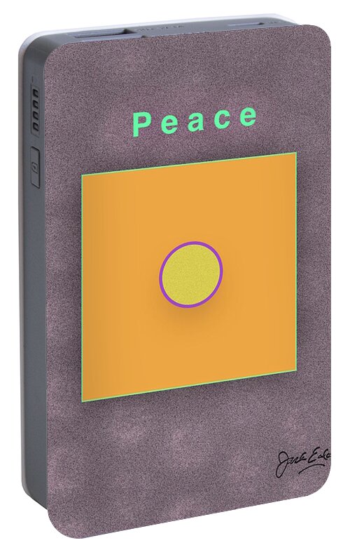 Meditate Portable Battery Charger featuring the photograph Peace by Jack Eadon