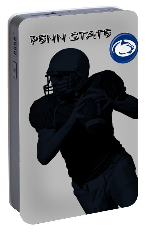 Football Portable Battery Charger featuring the digital art Penn State Football by David Dehner
