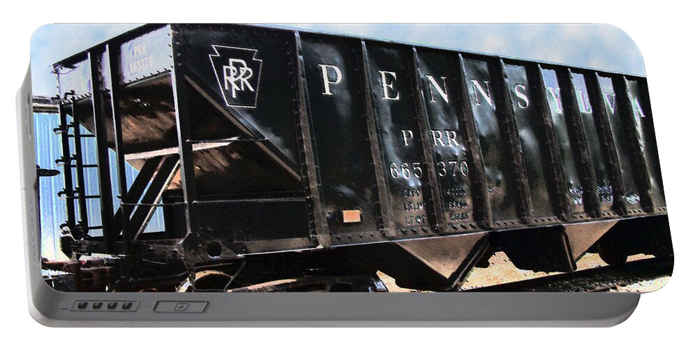 Trains Portable Battery Charger featuring the photograph Pennsylvania Hopper by RC DeWinter