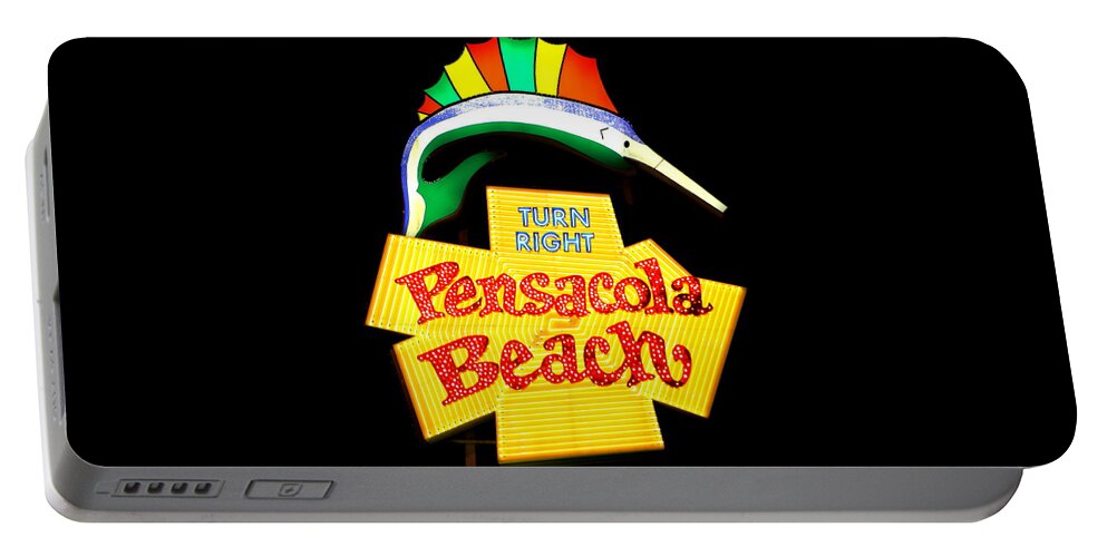 Pensacola Portable Battery Charger featuring the photograph Pensacola Beach by Larry Beat