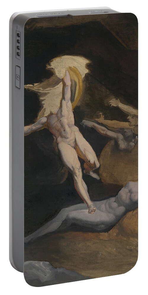 Perseus Portable Battery Charger featuring the painting Perseus Slaying the Medusa by Henry Fuseli
