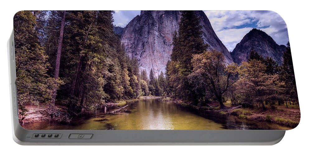 Picturesque Portable Battery Charger featuring the photograph Picture Perfect Yosemite by Mountain Dreams