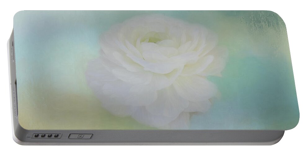 Rose Portable Battery Charger featuring the photograph Poetry Dreams by Kim Hojnacki