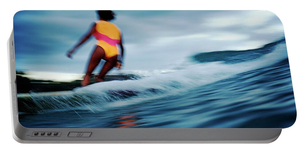 Surfing Portable Battery Charger featuring the photograph Popsicle by Nik West