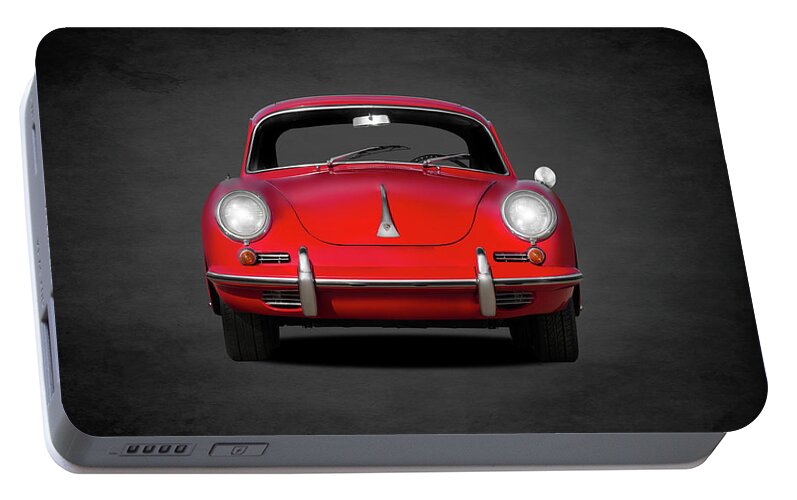 Porsche Portable Battery Charger featuring the photograph The Classic 356 by Mark Rogan
