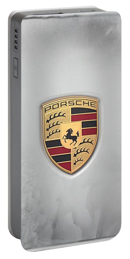 Photography Portable Battery Charger featuring the photograph Porsche by Ella Kaye Dickey