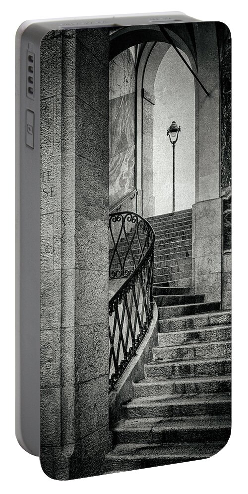 Porte Portable Battery Charger featuring the photograph Porte Fausse by Nigel R Bell