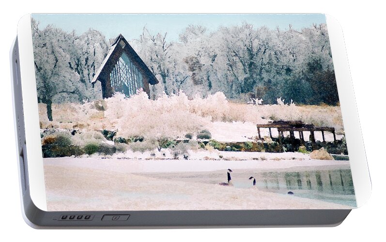 Powell Gardens Chapel Portable Battery Charger For Sale By Steve Karol