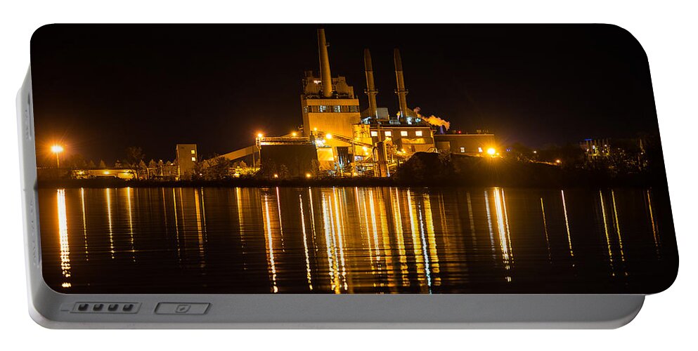 Power Plant Portable Battery Charger featuring the photograph Power Plant by Paul Freidlund