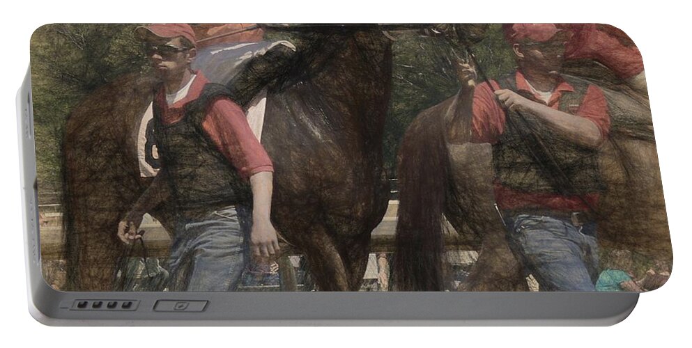 Horse Portable Battery Charger featuring the photograph Power by Susan Stephenson