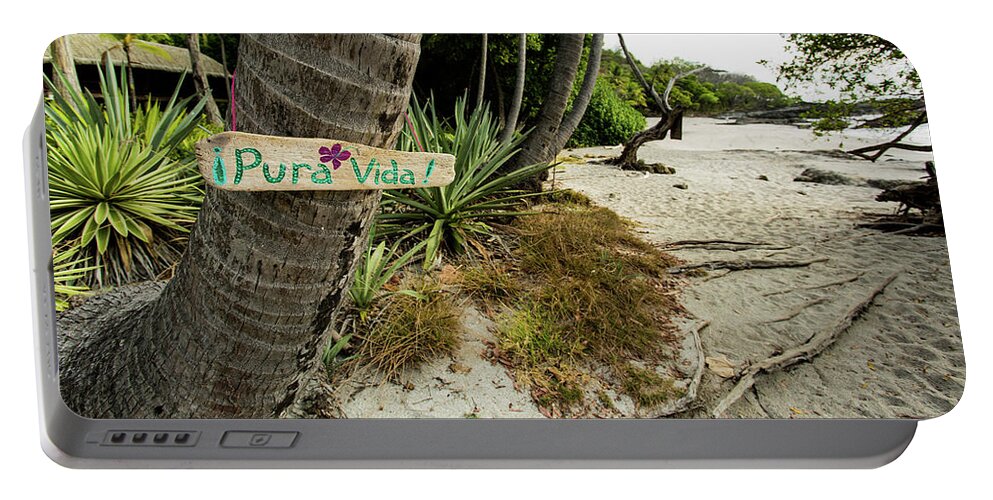 Costa Rica Portable Battery Charger featuring the photograph Pura Vida by Dillon Kalkhurst