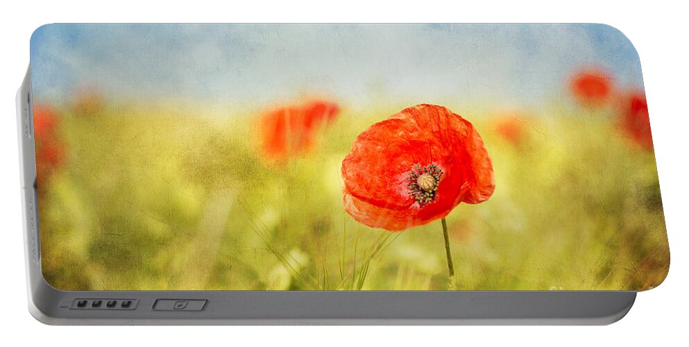 Agriculture Portable Battery Charger featuring the photograph Pure Summer Feelings by Hannes Cmarits