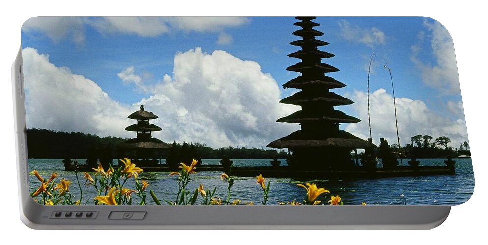 Asia Portable Battery Charger featuring the photograph Puru Ulun Danau by Juergen Weiss