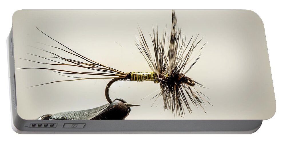 Fly Fishing Portable Battery Charger featuring the photograph Quill Body Mayfly by Phil And Karen Rispin
