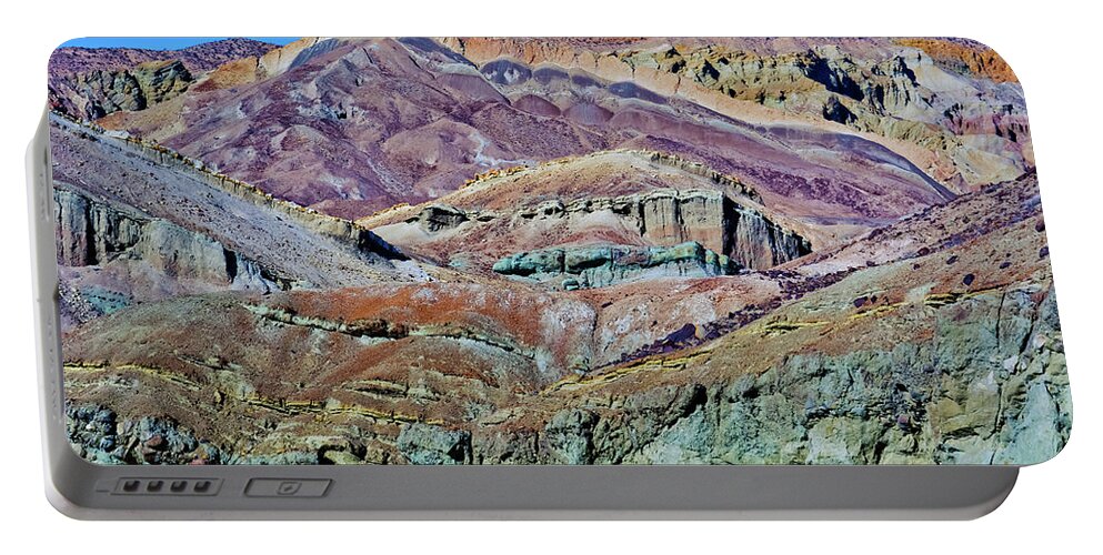 Rainbow Basin Portable Battery Charger featuring the photograph Rainbow Basin National Natural Landmark by Kyle Hanson