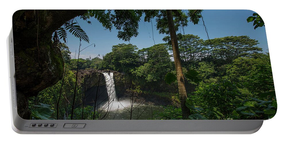 Photography Portable Battery Charger featuring the photograph Rainbow Falls 6 by Daniel Knighton