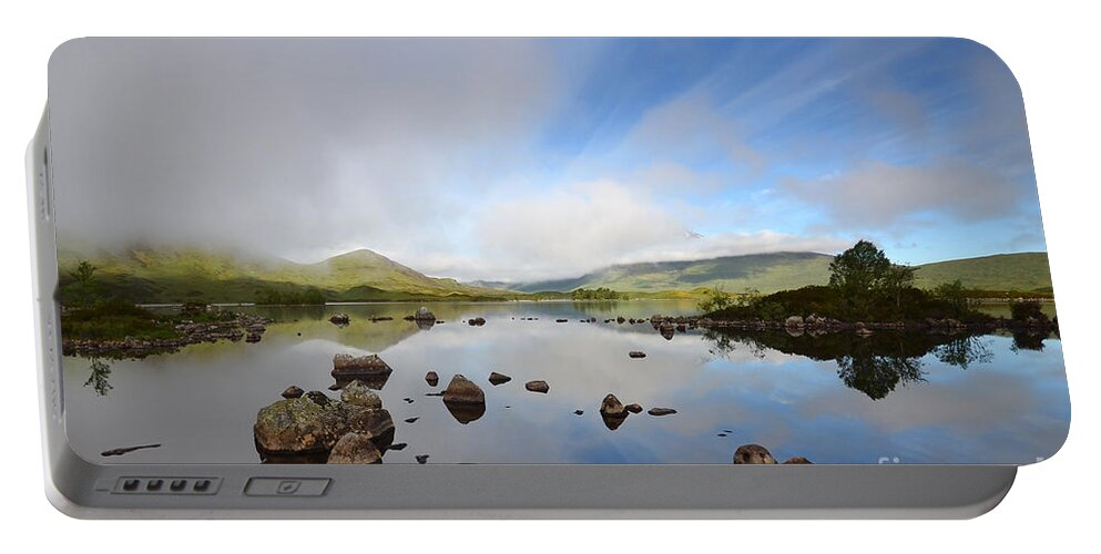 Rannoch Moor Portable Battery Charger featuring the photograph Rannoch Moor by Smart Aviation