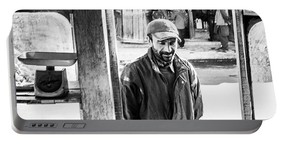 Shop Portable Battery Charger featuring the photograph Ready For Chai by Aleck Cartwright