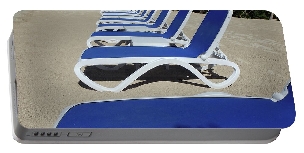 Beach Portable Battery Charger featuring the photograph Ready for the Beach by Ted Keller