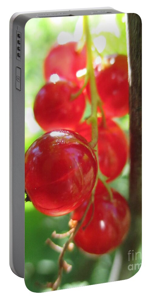 Red Balloon Portable Battery Charger featuring the photograph Red Balloon by Martin Howard