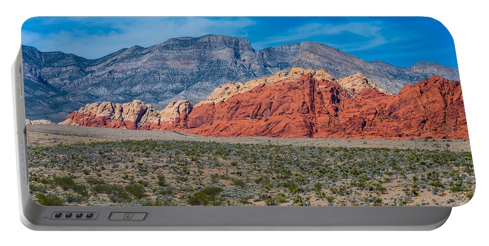  Red Rock Canyon Portable Battery Charger featuring the photograph Red Rock Canyon by Anthony Sacco