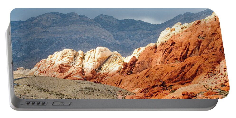 Red Rocks Canyon Portable Battery Charger featuring the photograph Red Rocks Canyon 2 by Rich S