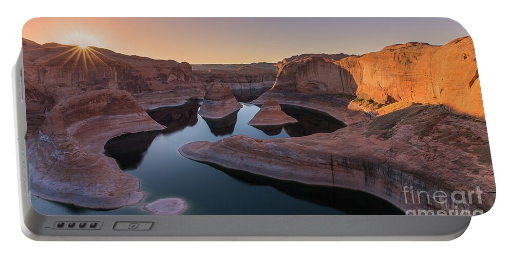 American Portable Battery Charger featuring the photograph Reflection Canyon, Lake Powell, Utah by Henk Meijer Photography