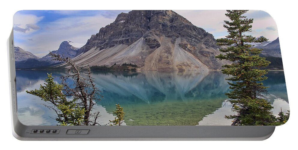 Mountain Portable Battery Charger featuring the photograph Reflection of Beauty by Teresa Zieba