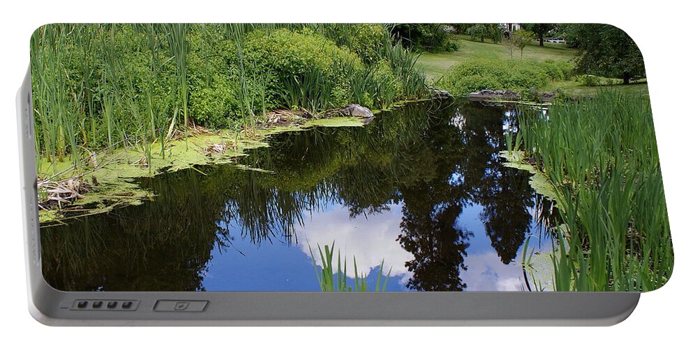 Nature Portable Battery Charger featuring the photograph Reflections by Ben Upham III