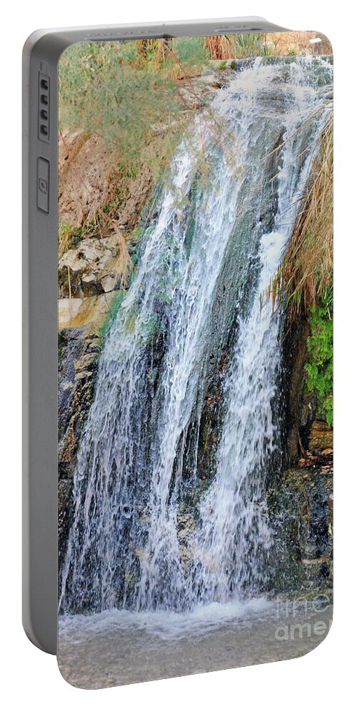 Refreshing Portable Battery Charger featuring the photograph Refreshing Waters by Lydia Holly