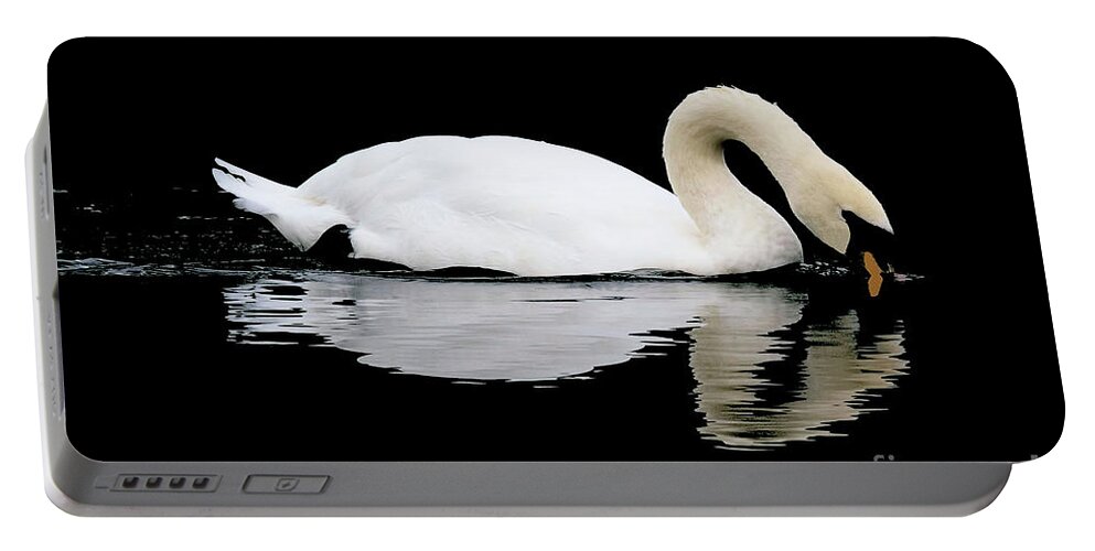 Bird Portable Battery Charger featuring the photograph Regal Elegance by Baggieoldboy