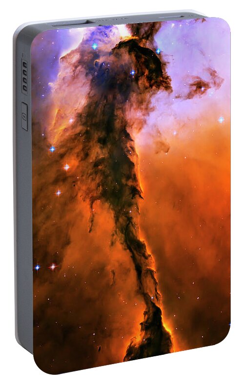 Outer Space Portable Battery Charger featuring the photograph Release - Eagle Nebula 1 by Jennifer Rondinelli Reilly - Fine Art Photography