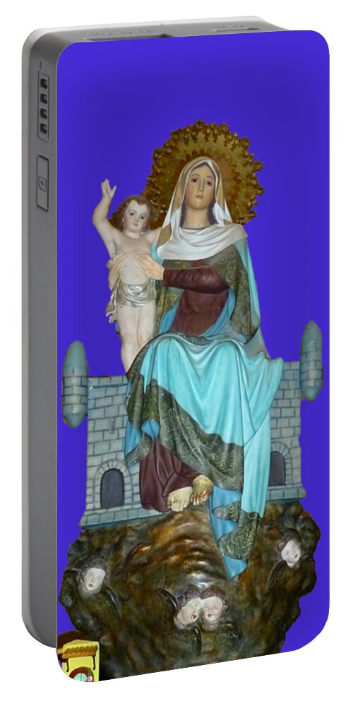 Photography Portable Battery Charger featuring the photograph Religion 2 by Francesca Mackenney