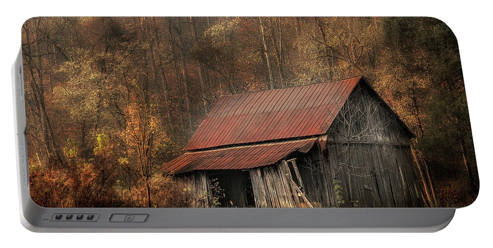 Barn Portable Battery Charger featuring the photograph Resting Place by Mike Eingle