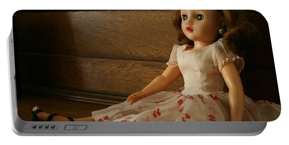Doll Portable Battery Charger featuring the photograph Revlon Sitting Pretty by Marna Edwards Flavell