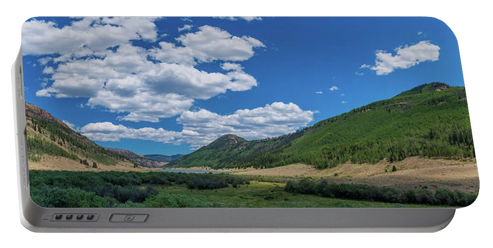 Rio Grande Portable Battery Charger featuring the photograph Rio Grande Headwaters #3 by Adam Reinhart