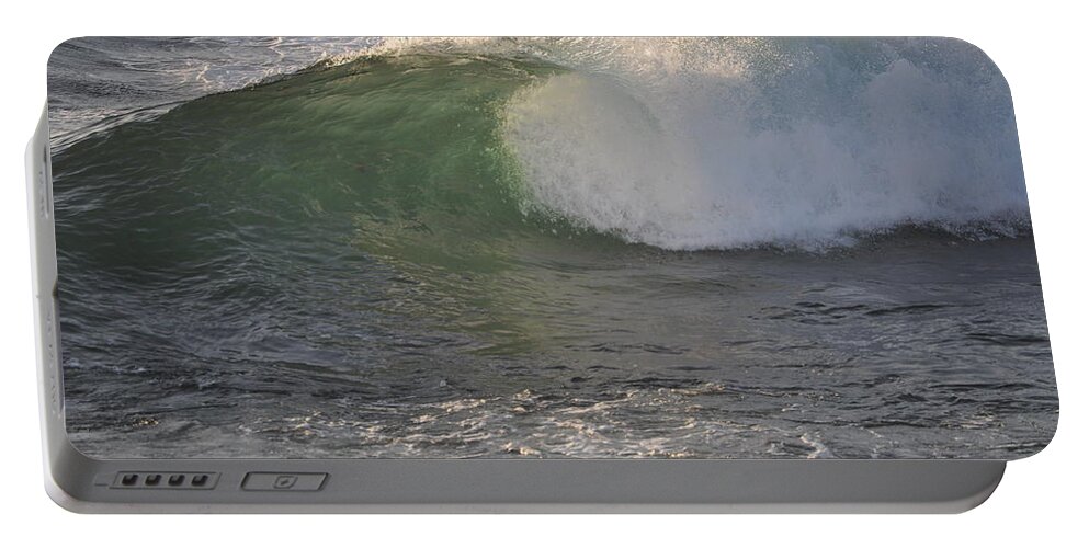 Wave Portable Battery Charger featuring the photograph Rip Curl by Bridgette Gomes