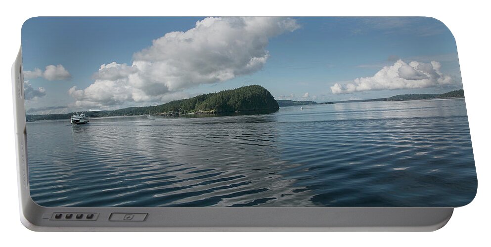 Ocean View Portable Battery Charger featuring the photograph Ripples by Elvira Butler
