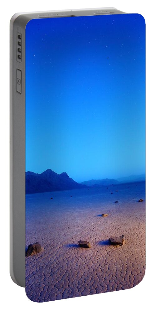 Death Valley Portable Battery Charger featuring the photograph Rocks in the Universe by David Andersen