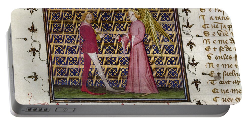 15th Century Portable Battery Charger featuring the photograph Romance Of The Rose by Granger