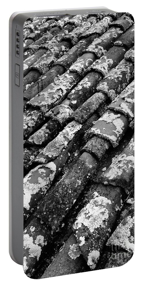 Ceramics Portable Battery Charger featuring the photograph Roof tiles by Gaspar Avila