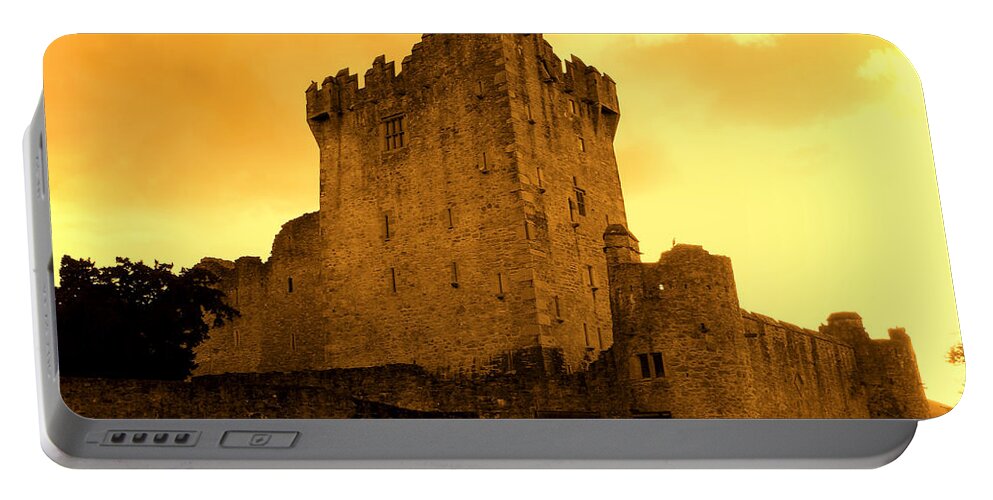 Ireland Portable Battery Charger featuring the photograph Ross Castle by Aidan Moran