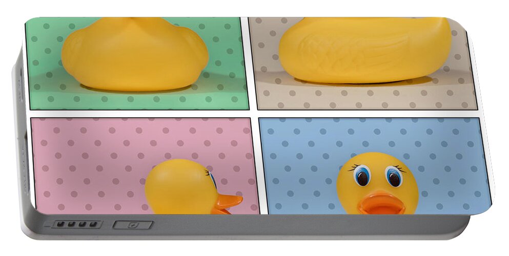 Scott Norris Photography Portable Battery Charger featuring the photograph Rubber Ducky by Scott Norris