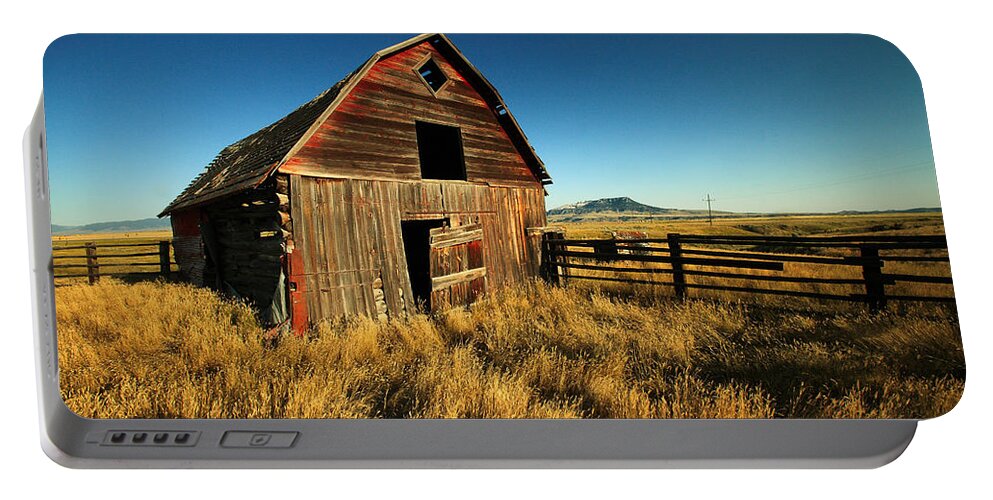 Old Portable Battery Charger featuring the photograph Rural Noir by Todd Klassy