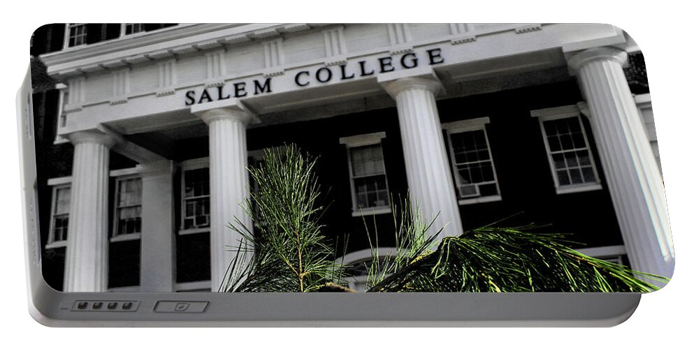 Salem College Portable Battery Charger featuring the photograph Salem College by Jessica Brawley