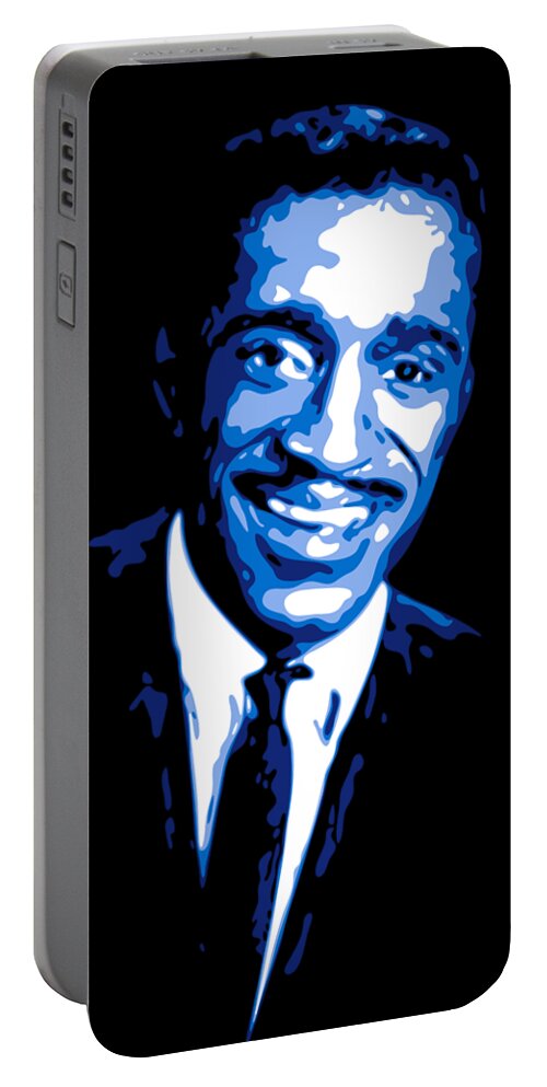 Sammy Davis Jr. Portable Battery Charger featuring the digital art Sammy Davis by DB Artist