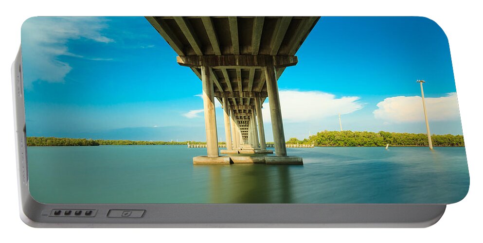 Everglades Portable Battery Charger featuring the photograph San Marco Bridge by Raul Rodriguez