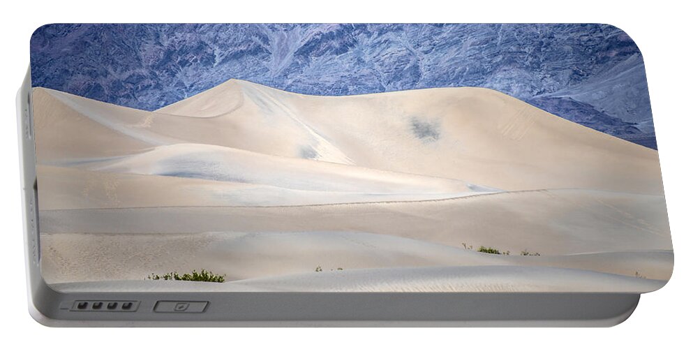Desert Portable Battery Charger featuring the photograph Sand Desert USA by Patrick Boening